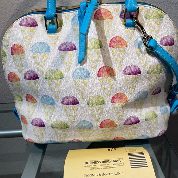 Dooney & Bourke Ice Cream zip zip satchel - Picture 5 of 7